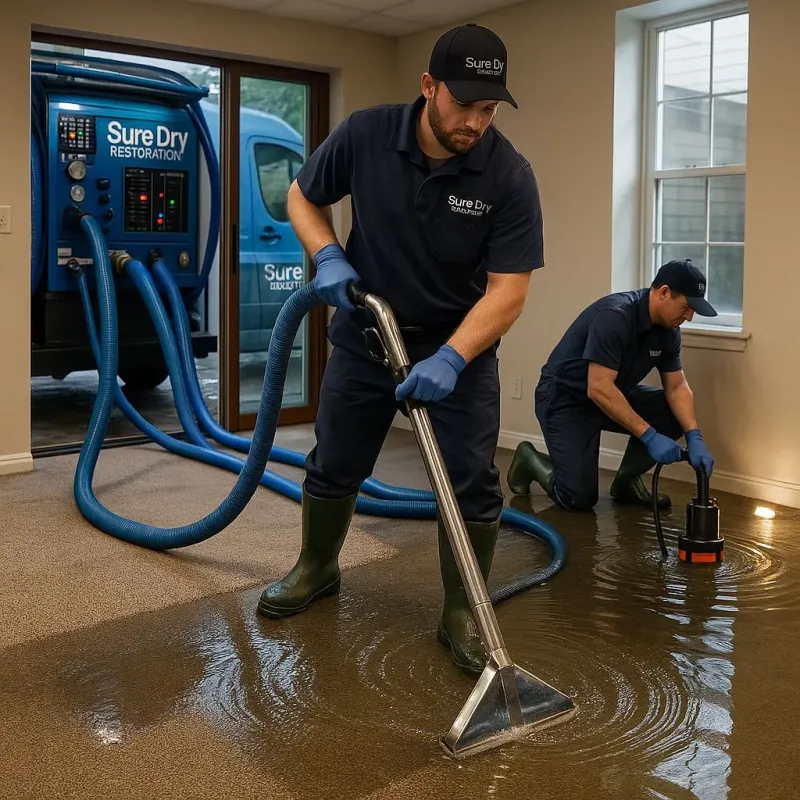 Water Extraction and Removal process in Princeton, MO